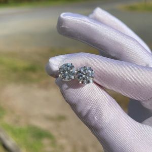 10mm Moissanite Studs Moissanite Diamond Studs